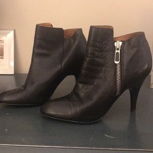 Calvin Klein high heeled booties